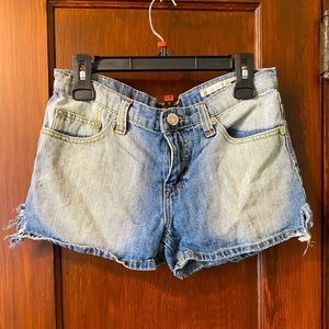 Low rise vintage Denim shorts